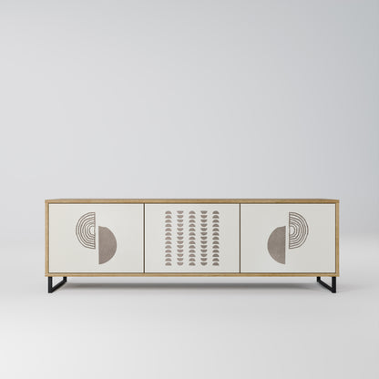 Mobile TV HARMONY ESSENCE a 3 ante effetto rovere