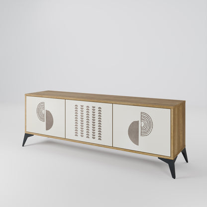 Mobile TV HARMONY ESSENCE a 3 ante effetto rovere