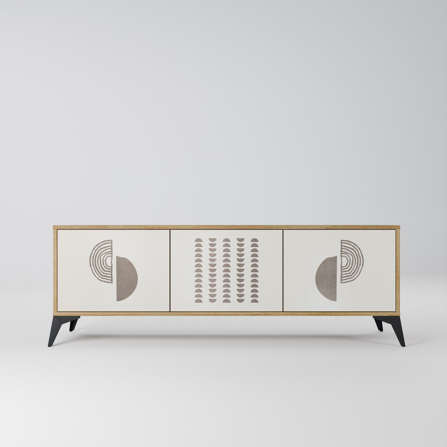 Mobile TV HARMONY ESSENCE a 3 ante effetto rovere