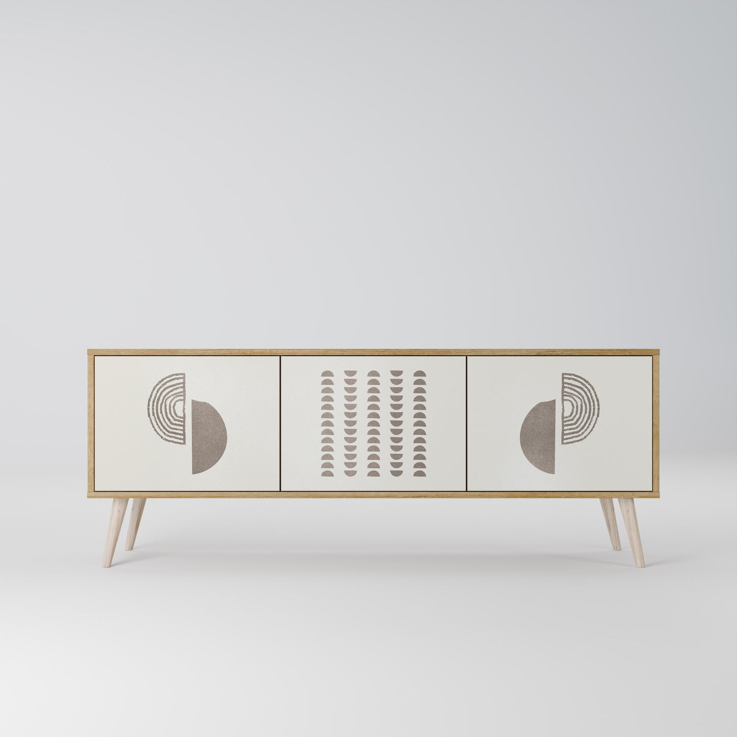 HARMONY ESSENCE Mobile TV a 3 Ante in Effetto Rovere
