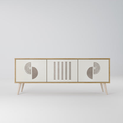 HARMONY ESSENCE Mobile TV a 3 Ante in Effetto Rovere