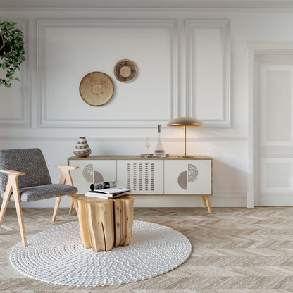 HARMONY ESSENCE Mobile TV a 3 Ante in Effetto Rovere