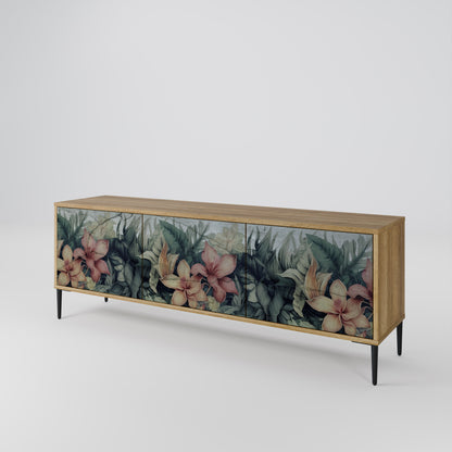 Mobile TV HEAVENLY BLOOM a 3 ante in effetto rovere