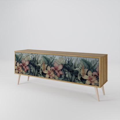 HEAVENLY BLOOM Mobile TV a 3 Ante in Effetto Rovere