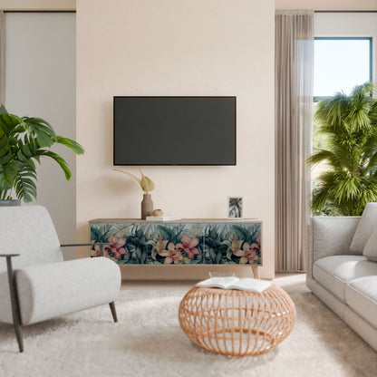 HEAVENLY BLOOM Mobile TV a 3 Ante in Effetto Rovere