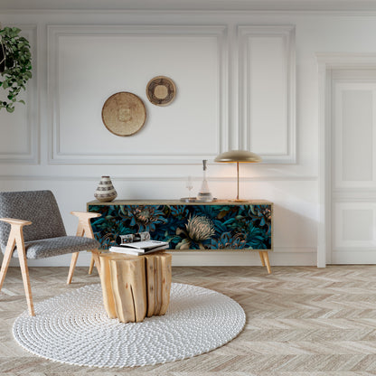 TWILIGHT BLOOM Mobile TV a 3 Ante in Effetto Rovere