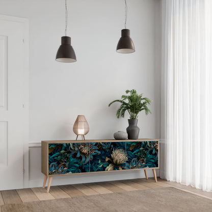 TWILIGHT BLOOM Mobile TV a 3 Ante in Effetto Rovere