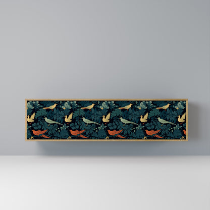 Mobile TV FOWL ORNAMENT a 3 ante effetto rovere