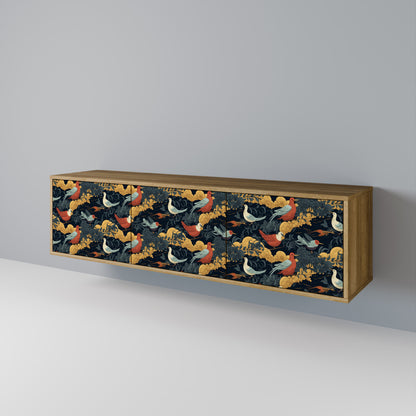 Mobile TV FOWLY DAZE a 3 ante effetto rovere