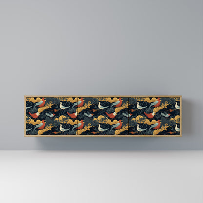 Mobile TV FOWLY DAZE a 3 ante effetto rovere