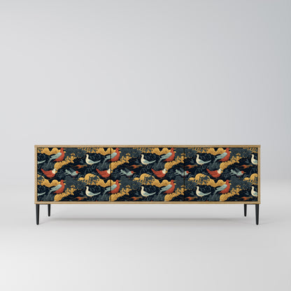 Mobile TV FOWLY DAZE a 3 ante effetto rovere