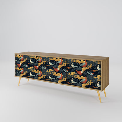 Mobile TV FOWLY DAZE a 3 ante effetto rovere