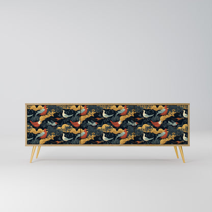 Mobile TV FOWLY DAZE a 3 ante effetto rovere