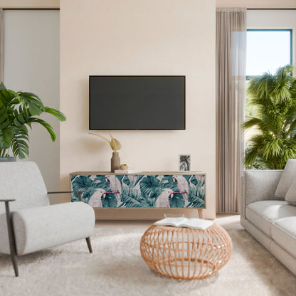 POPINJAY LOOK Mobile TV a 3 Ante in Effetto Rovere
