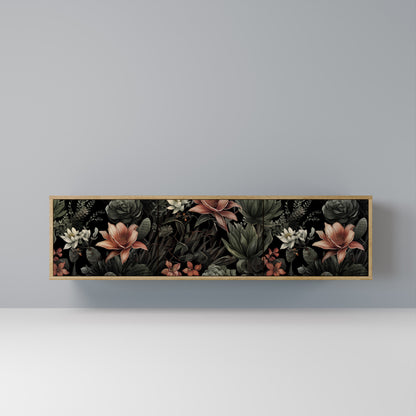 SECRET VERDURE 3-Door TV Stand in Oak Effect