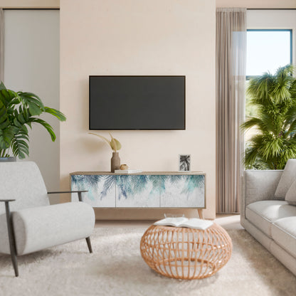 PALM VEIL Mobile TV a 3 Ante in Effetto Rovere