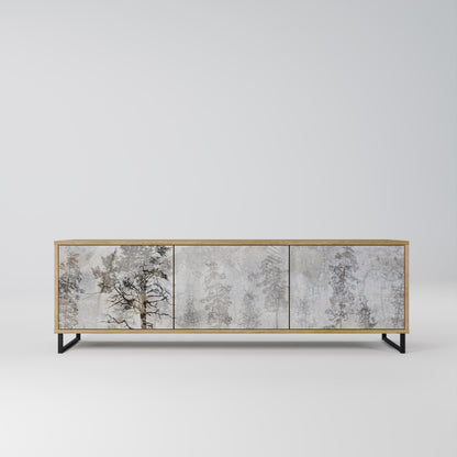 Mobile TV FADE IN THE TREES a 3 ante in effetto rovere
