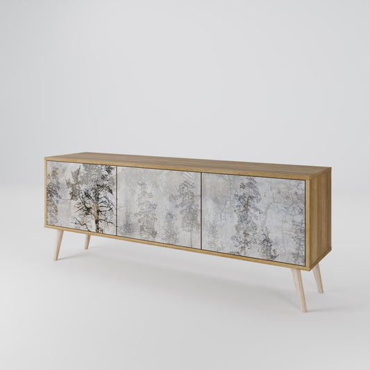 Mobile TV FADE IN THE TREES a 3 ante in effetto rovere