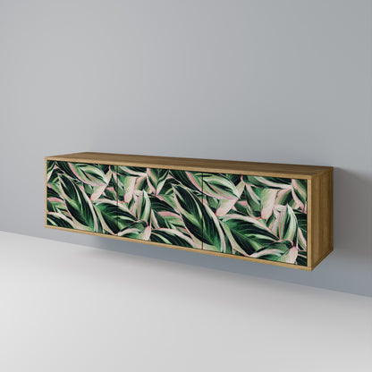 EERIE STROMANTHE Mobile TV a 3 ante in effetto rovere