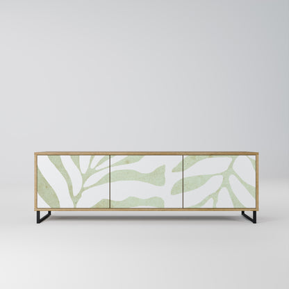 Mobile TV BOTANICAL SPARK a 3 ante in effetto rovere
