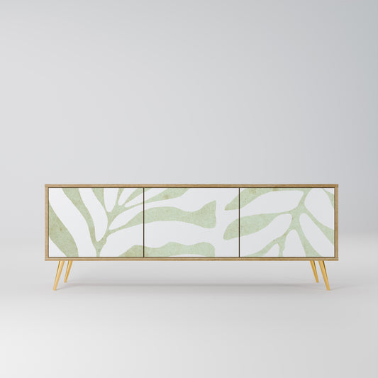 Mobile TV BOTANICAL SPARK a 3 ante in effetto rovere
