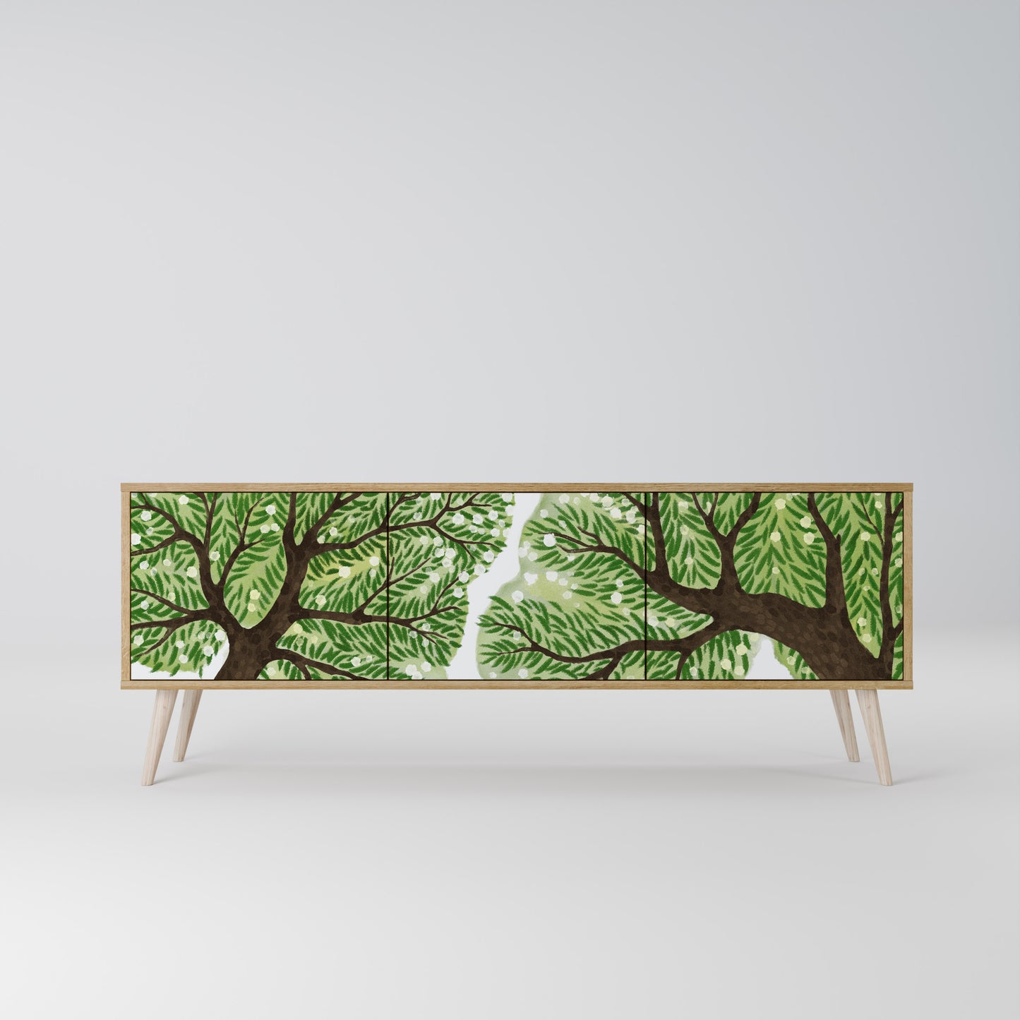 WILDERNESS DASH Mobile TV a 3 Ante in Effetto Rovere