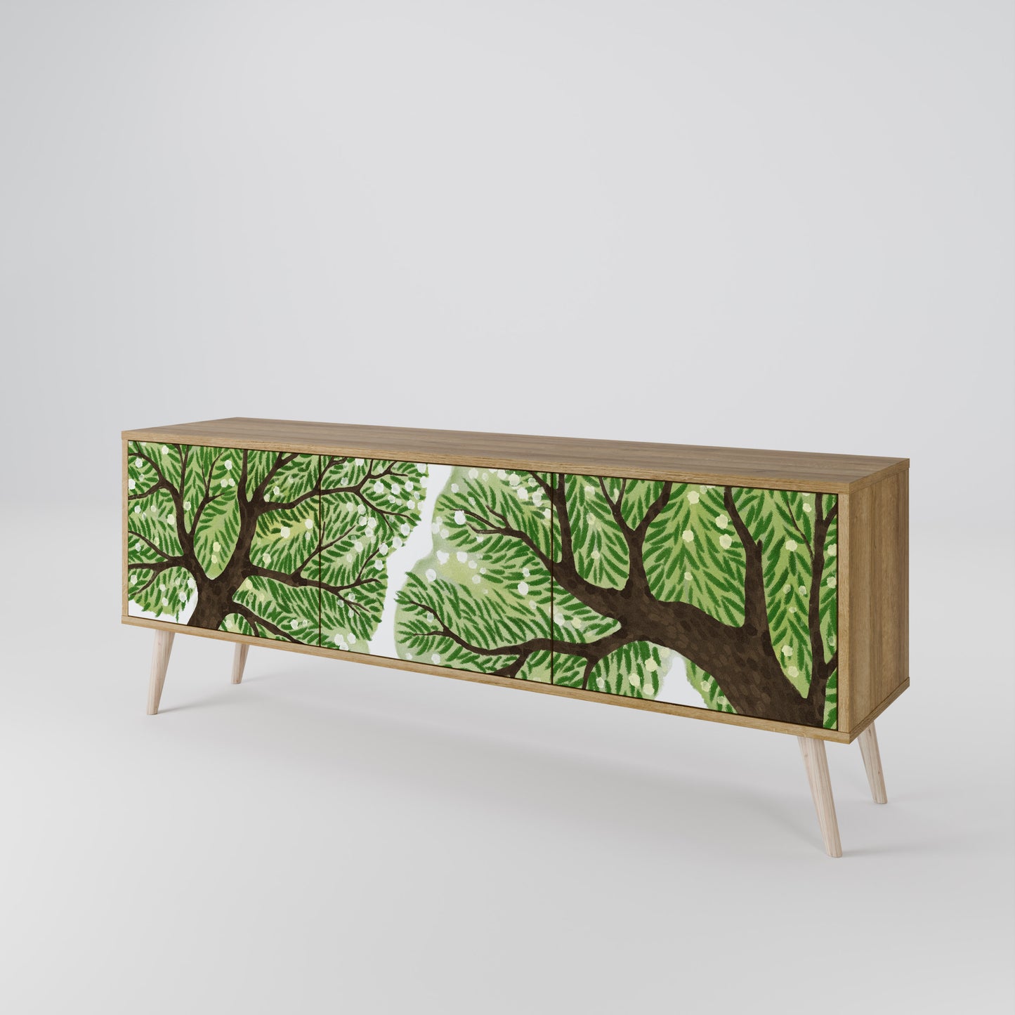 WILDERNESS DASH Mobile TV a 3 Ante in Effetto Rovere