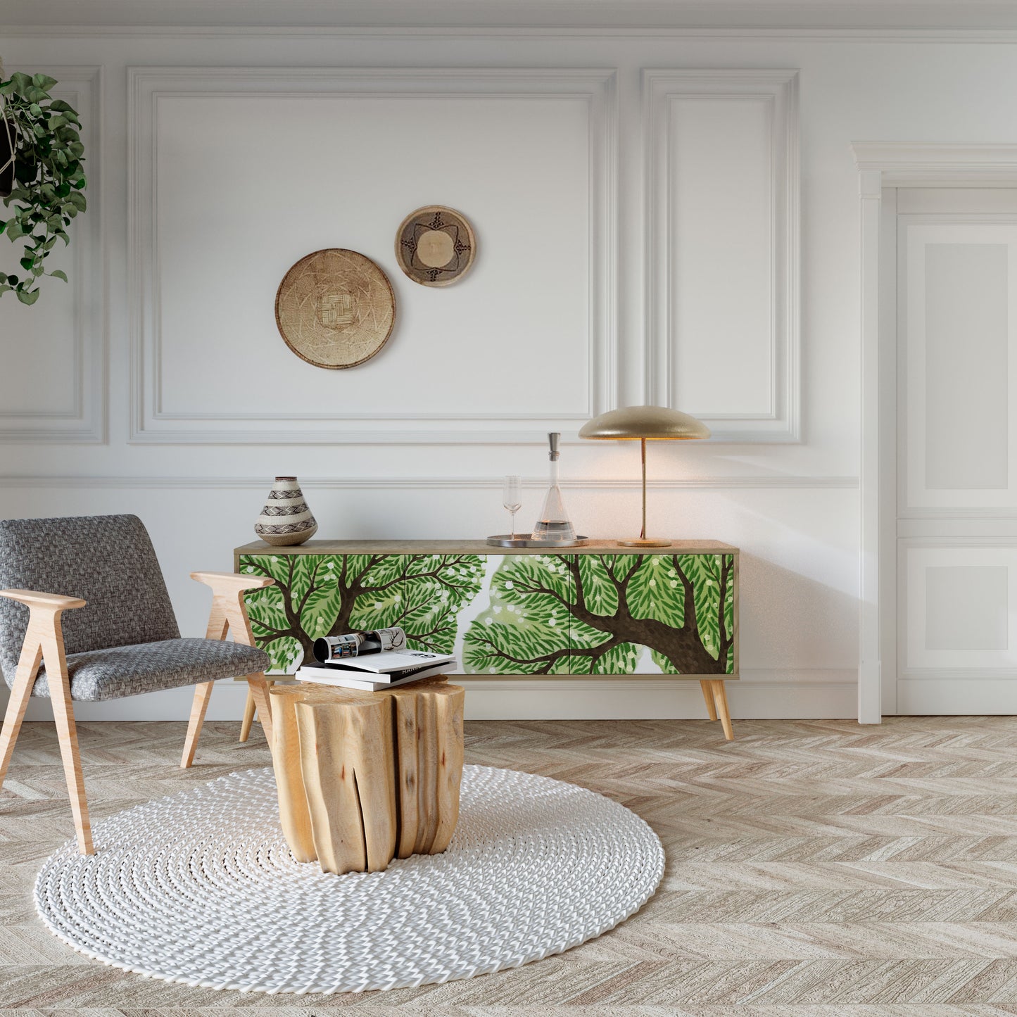 WILDERNESS DASH Mobile TV a 3 Ante in Effetto Rovere