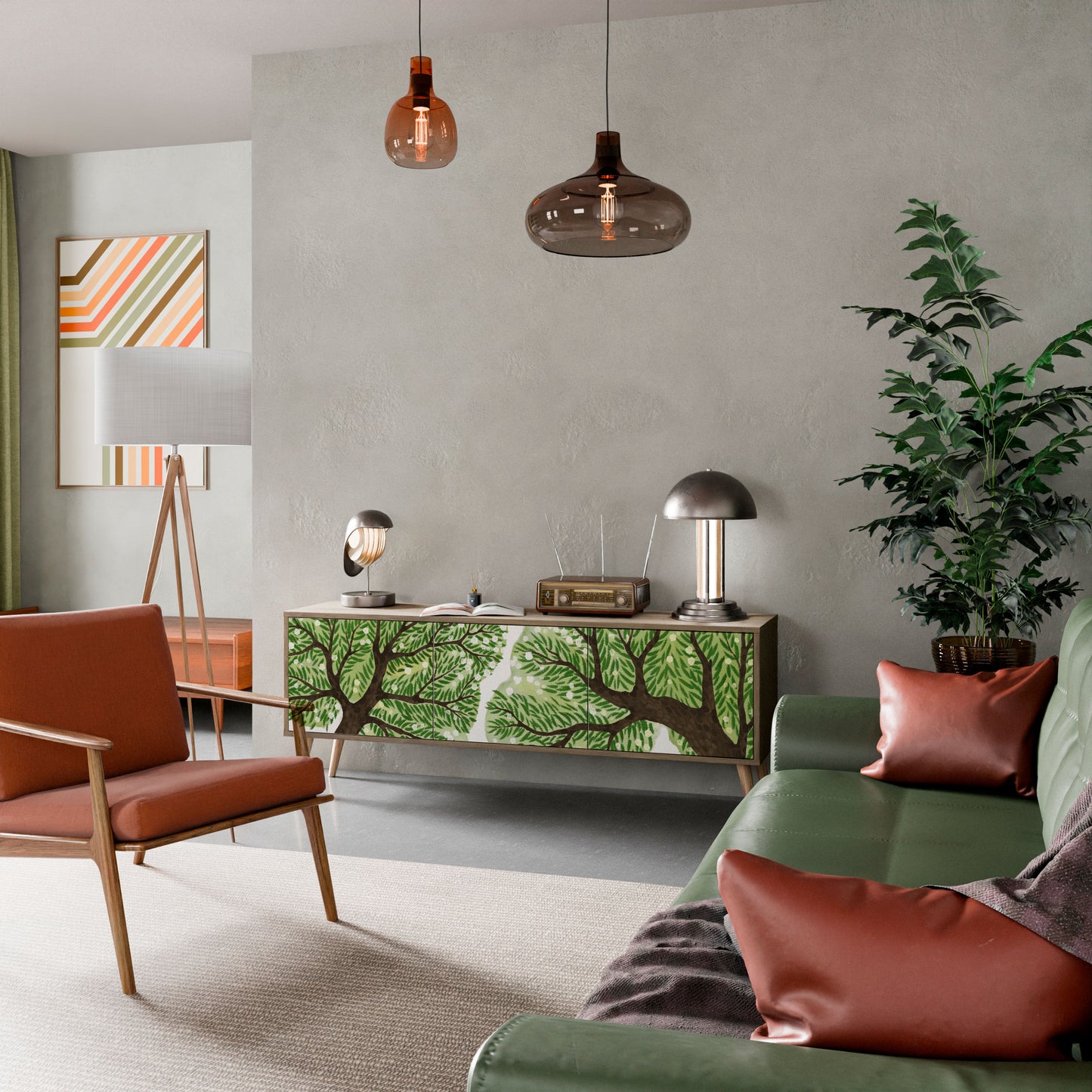 WILDERNESS DASH Mobile TV a 3 Ante in Effetto Rovere