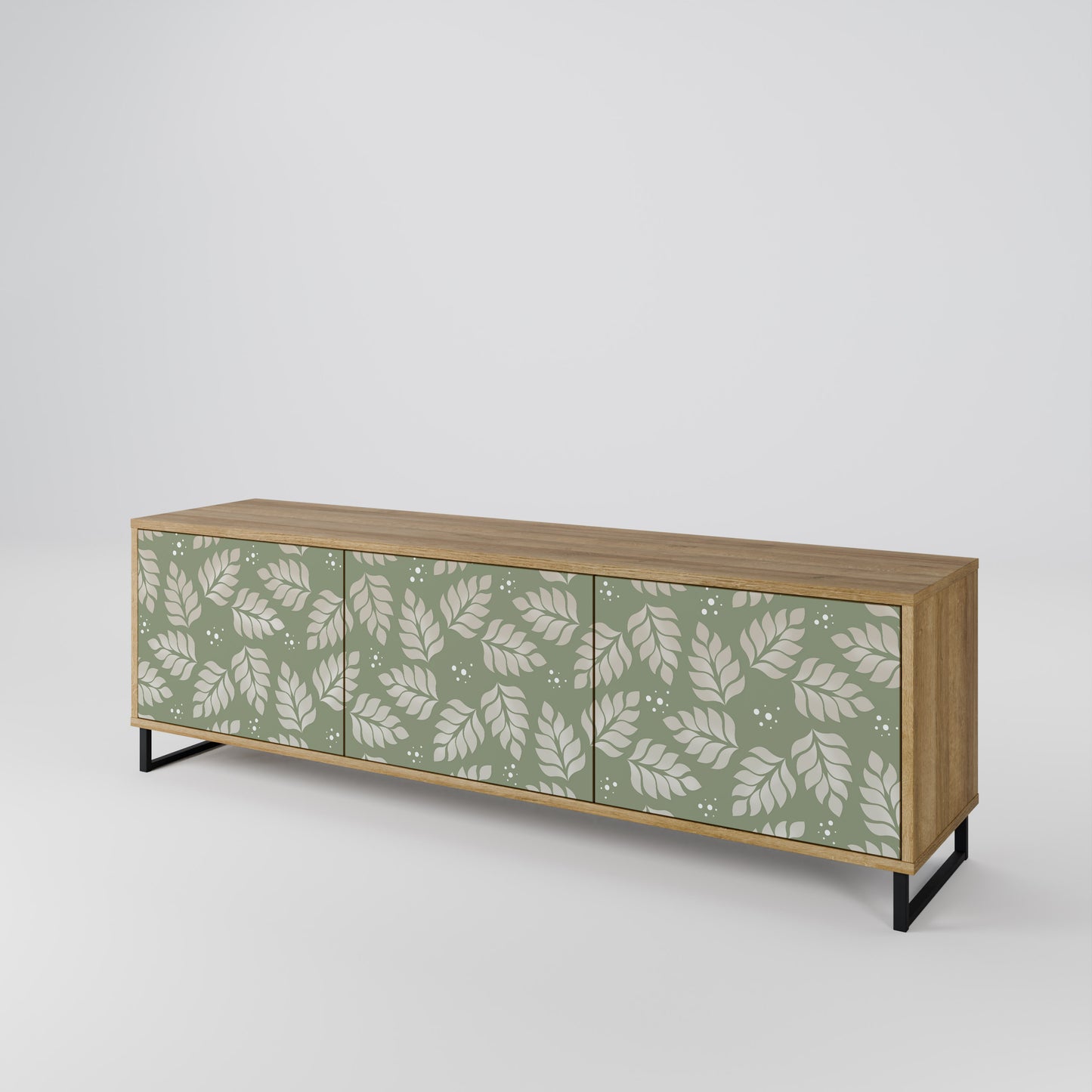 Mobile TV LEAVES ON GREEN a 3 ante effetto rovere