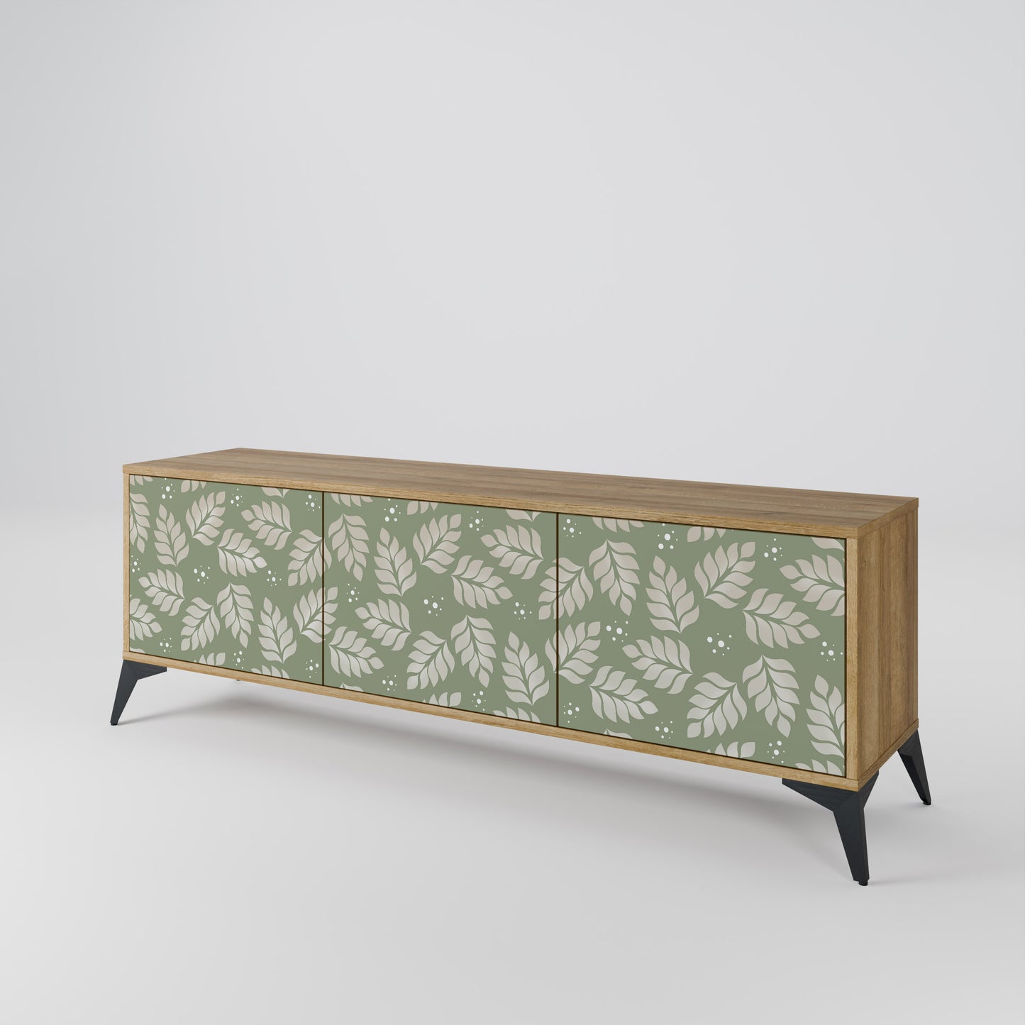 Mobile TV LEAVES ON GREEN a 3 ante effetto rovere