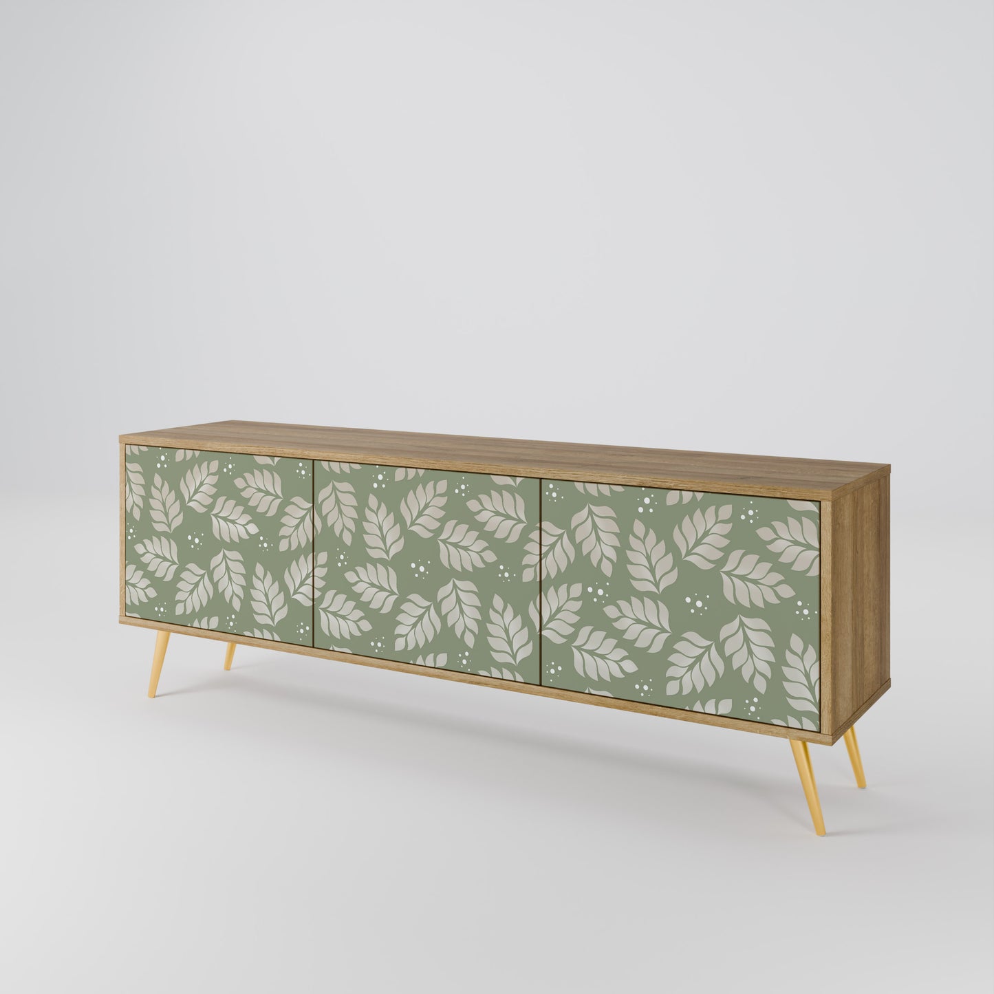Mobile TV LEAVES ON GREEN a 3 ante effetto rovere