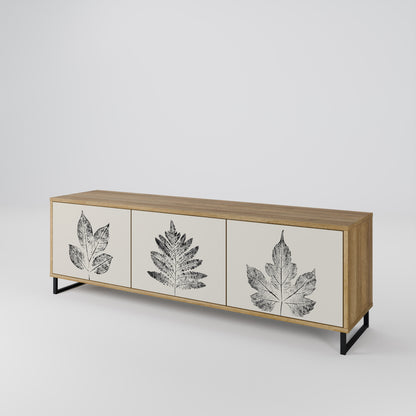 LEAFY STAMPS Mobile TV a 3 ante in effetto rovere