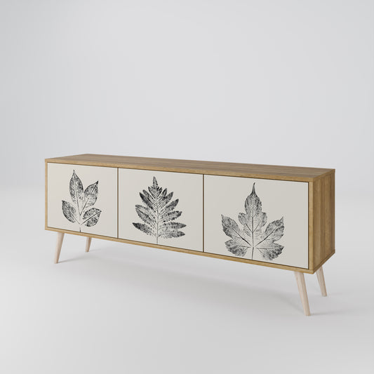 LEAFY STAMPS Mobile TV a 3 ante in effetto rovere