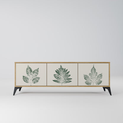 GREEN LEAFY STAMPS Mobile TV a 3 ante effetto rovere