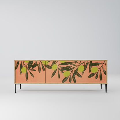 Mobile TV a 3 ante JUICY OLIVES in effetto rovere