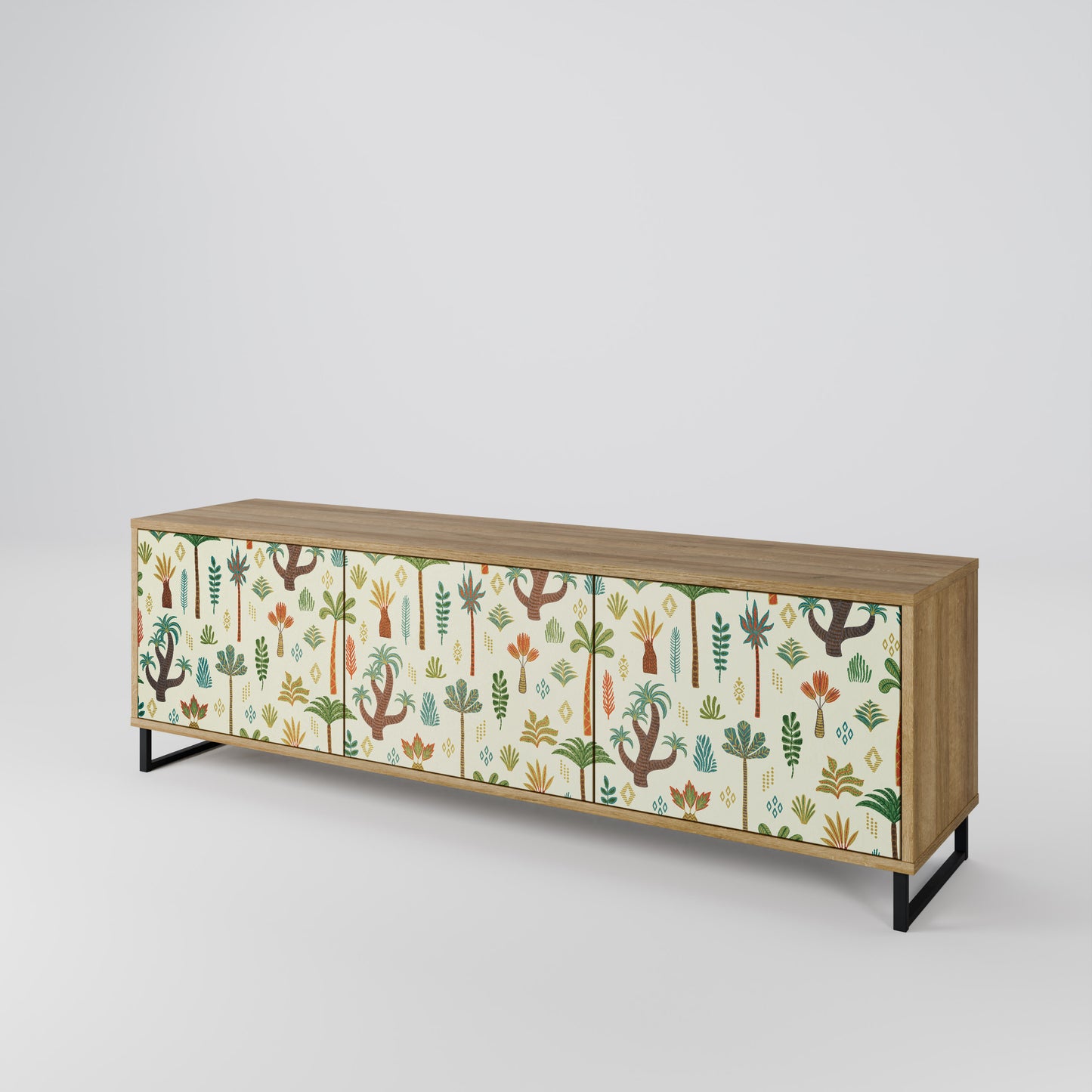 PALM SPRING Mobile TV a 3 ante in effetto rovere