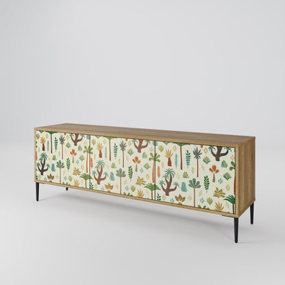 PALM SPRING Mobile TV a 3 ante in effetto rovere