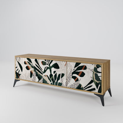 VERDURE FORMATION Mobile TV a 3 ante in effetto rovere