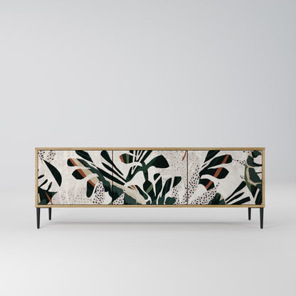 VERDURE FORMATION Mobile TV a 3 ante in effetto rovere