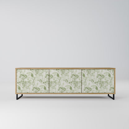 Mobile TV a 3 ante FENNEL BALDACHIN effetto rovere