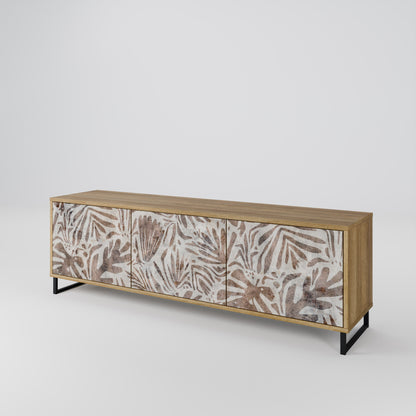 PASSING TIME Mobile TV a 3 ante effetto rovere