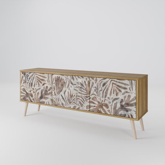 PASSING TIME Mobile TV a 3 ante effetto rovere