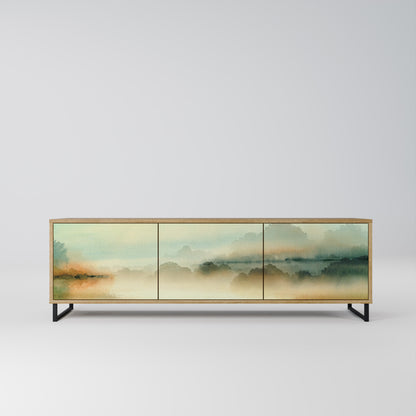 Mobile TV MORNING BY THE LAKE a 3 ante effetto rovere