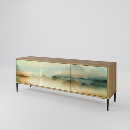 Mobile TV MORNING BY THE LAKE a 3 ante effetto rovere