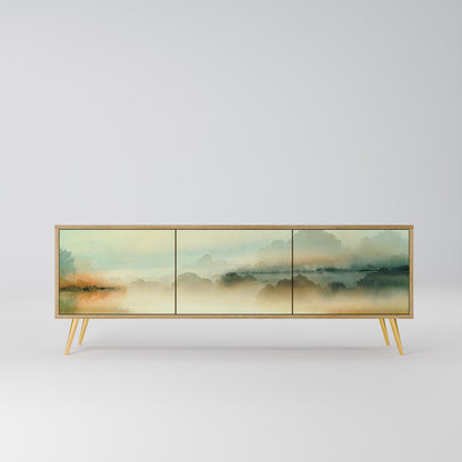 Mobile TV MORNING BY THE LAKE a 3 ante effetto rovere