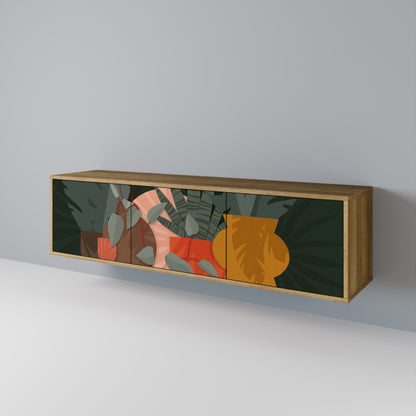 Mobile TV TROPICAL COMPOSITION 3 ante effetto rovere
