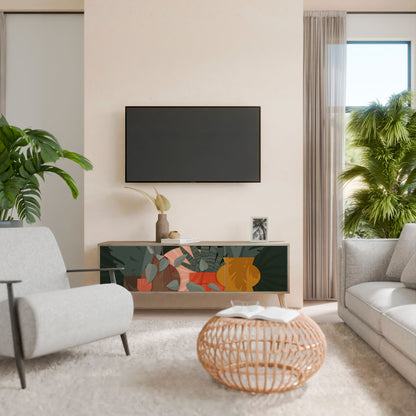 Mobile TV TROPICAL COMPOSITION 3 ante effetto rovere