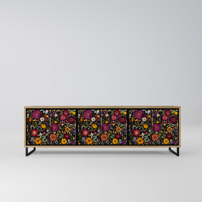 MIDNIGHT GARDEN Mobile TV a 3 Ante in Effetto Rovere