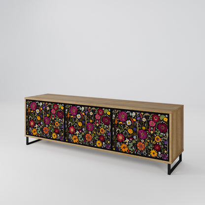 MIDNIGHT GARDEN Mobile TV a 3 Ante in Effetto Rovere